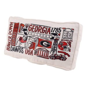 Georgia Bulldogs Athens, Georgia Collage pillow