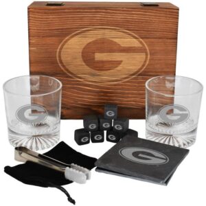 University of Georgia Bulldogs Boxed Drinkware Set