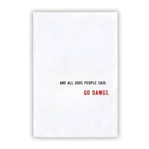 Go Dawgs Splendid Tailgate Tea Towel