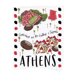 Athens Georgia Tea Towel