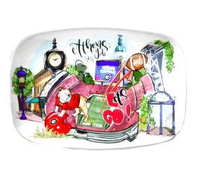 Athens Georgia Scenery Platter 1