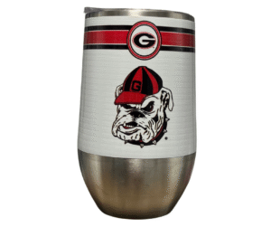 Georgia Bulldogs Stainless Steel Tumbler Front